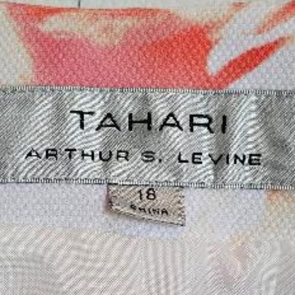 TAHARI Arthur S. Levine Women's Floral Jacket - Size 18 NWT - Picture 4 of 6